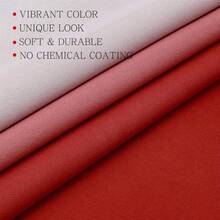 MIUCO Blackout Curtains & Drapes For Bedroom Living Room 84 Inches Long Purple And White Room Darkening Ombre Curtains Rod Pocket & Back Tab Curtains Thermal Insulated Light Blocking 2 Panels Set-FUNALING - 紅色 - 查看 5