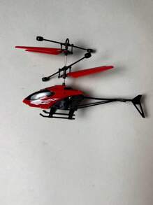 1 conjunto de helicóptero controlado por control remoto para niños como regalo de festival educativo para niños y niñas, capaz de vuelo vertical ascendente y descendente, detección de viento y se puede jugar sin control remoto. Algunos accesorios tienen colores aleatorios