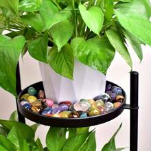 400G Citrine Polished Stones Tumbled Crystals Aroma Stone Fish Tank Aquarium Vase Plants Succulents Filler Decorative Stone Handcraft Making For Girl/Woman 200G