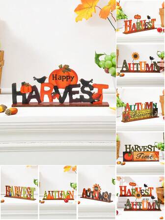 1 st Ramadan ihålig blommig halvmåne "EID Mubarak" dekorativ prydnad, träbokstäver, guldspegelfinish, lämplig för Ramadan, islamisk högtidsdekoration och heminredning