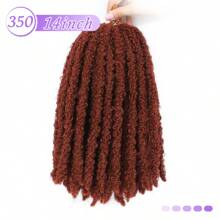 Karida 长款编织假发，复古蝴蝶辫合成假发，女神编织假发，柔软编织假发，女士卷发合成假发