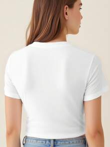 Camiseta casual con estampado, Desde el cielo una hermosa llamada Guadalupana Virgen Guadalupe Virgencita religión fé orar veladora rosas catolicismo católica print , para mujer ajuste regular manga corta playera cuello redondo, blusas gráficas para mujer