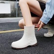 Women Mid-Calf Boots - [867]綠色 單鞋 標準碼 - 查看 9