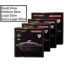 Rosenberg Professional Sautoir Pan With Glass Lid - 32CM Size, Cookware - Pots - Default - View 3