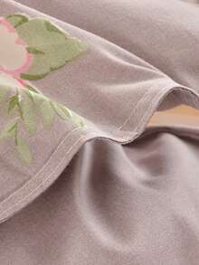 Set Sprei 3 pcs (1 Sprei + 2 Sarung Bantal), Detail Sprei Berumbai, Nyaman, Ramah Kulit, dan Bernapas, Perlengkapan Tempat Tidur Dekoratif yang Cocok untuk Kamar Tidur - MultiWarna - View 7
