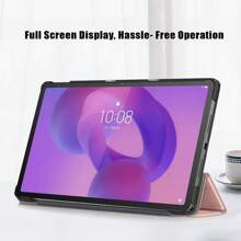 Tablet Case For Honor Pad X9 X8 X8A X8Pro 11.5 SE 11 11.5"S Cover For Xiaoxin Pad Tab M9 M10 M11 Case For Galaxy Tab S10 S9 S8 S7 FE Plus S6 Lite Tablet PC Leather Tri-Folding Stand Cover For IPad Pro 11 Air 11 13 For Xiaomi Redmi Pad SE 6S Pro Auto Sleep Edge Protection Protective Shell