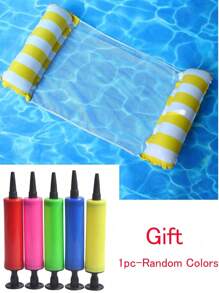 1/2Pcs Inflatable Lounge Chair, Pool Rafts For Adults, Water Hammock, Pool Floaties Toys - 4-In-1 Multi-Purpose Floats For Lounge Chairs Floating, A Practical Pool Inflatable For Versatile Water Fun. Perfect For Adults' Vacation Fun And Rest At Sea, 3/4pcs Inflatable Pool Floats, Ideal For Piscina