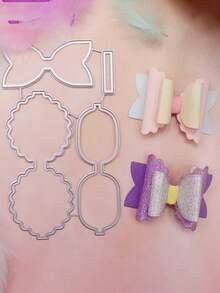 1pc Metal Die Cut, 2024 Metal Cutting Die For Paper Card Making Scrapbooking DIY Cards Photo Album Craft Decorations Flower Bows Metal Die Cuts