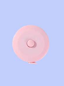 1pc Retractable Tape Measure For Body Measurement, Sewing Tape Soft Tape Measure For Tailoring Fabric Cloth, Craft Weight Loss Measurement 60 Inches 1.5 Meters Double-Sided Ruler