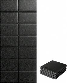 Walking Pad Carpet, Treadmill Hardwood Floors, Bike Compatible With – 1/4 Thick Non-Slip Exercise, Shock Absorbing & Floor Home Gym Use - 68"x24"x0.24" - View 9