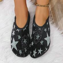 Women's Home Slippers - Slip-On Low-Cut Sock Shoes, Suitable For All Seasons, Multi-Purpose For Yoga, Diving, Dancing, Random Pattern - Multicolor - View 4