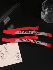 Sparkling Crystal Shoulder Straps, Versatile Fashion Evening Dress, Detachable Women's Lingerie Suspenders, Elegant Women's Lingerie Accessory - Multicolor - View 9