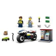 LEGO City Series Building Blocks Toy Set, Suitable As Children's Gift - Police Motorcycle Big Chase 60455 - View 6