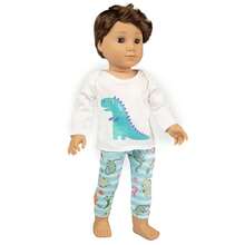 16-Inch Baby Doll, Hot Selling Realistic Reborn Doll With Green Dinosaur Outfit, American Doll Clothes