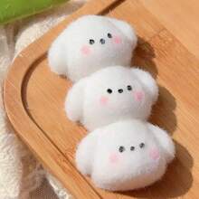 1pc Panda Squishy Toy, 3 Linked Pandas, Slow Rebound Dough Texture, Handmade Cream Feel, Stress Relief Toy, Kids Gift, Party Favor