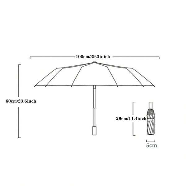 1pc Premium Retro Floral Windproof & Rainproof Umbrella, Fashionable 16 Ribs Sun Parasol For Travel, Women Necessity, Suitable For Outings, Travel, Gifts