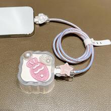 Bộ 5 phụ kiện bảo vệ cáp sạc 20W hình cá biển, vỏ TPU chống vỡ, dụng cụ sắp xếp cáp cho iPhone 11-16 Pro Max - Nhiều màu - Xem 11