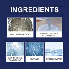 Gray Water-Based Epoxy Floor Primer, High Gloss Marble Texture Surface Scratch Repair Primer - White - View 6