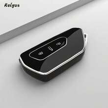 TPU Ô tô/xe hơi Hẻo lánh Túi đựng chìa khóa Che phủ Đối với Golf 8 MK8 2020 Đối với Đối với Chỗ ngồi không chìa khóa Người bảo vệ lột vỏ Phụ kiện - màu đen - Xem 12