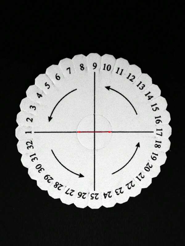 Telar de trenzado redondo y cuadrado Kumihimo, bandeja circular para hacer joyas y pulseras DIY
