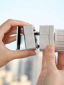 1pc Rotatable Buckle Type 8-Hole Window Clothes Hanger, Suitable For Travel Outdoor Anti-Theft Net Hanging Drying Clothes - Multicolor - View 6