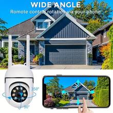 1080P High-Definition Wireless Security Camera, 2.4G Wireless WIFI 2-Megapixel Closed-Circuit Television Surveillance Camera, Rotatable And Tiltable 355°, App Control, USB Power Supply, No Battery Required, With Motion Detection Function - Multicolor - View 4