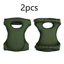 2 piezas Rodilleras de jardinería - Almohadilla de rodillas gruesa y transpirable para jardín, Apoyo para arrodillarse suave y cómodo, Diseñado para jardinería, limpieza, ejercicio y trabajo en el suelo