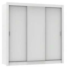 Ropero Closet con 3 Puertas Madesa Lyon Plus 01 Color Blanco - Blanco - Ver 3