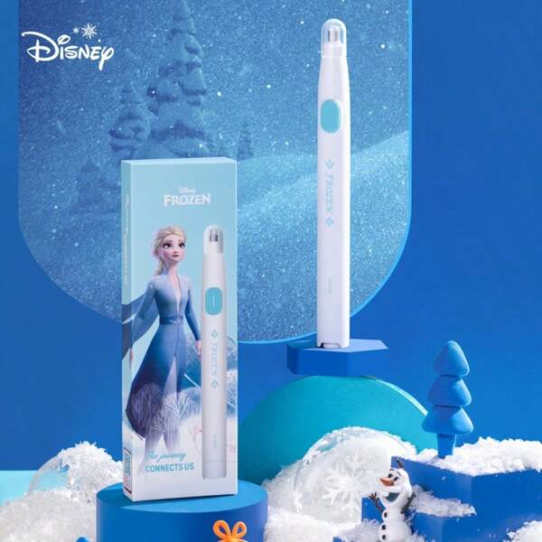 Disney 1set Disney Electric Eraser Includes 20 Eraser Refills Suitable For Use With Graphite Pencils And Color Pencils Student Office School Supply(Not Include Battery)
