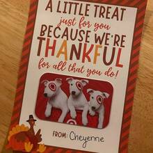 5pcs Thanksgiving Gift Card Holders, Thanksgiving Gifts For Teachers/Employees - Multicolor - View 1