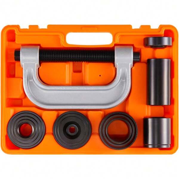TOOL SET für Universal Ball Fugenverbindung - 10 -Titch -Trägerverbindlichkeit und Außenkugelverbindungsabzug, Kohlenstoffstahl, kompakt 360x285x70 mm, inklusive stabile Aufbewahrungsbox - ideal für die Wartung und Reparatur von Autos und Reparaturen