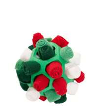 Pet Sniffing Ball Halloween Christmas Gift Toy For Pets Hiding Food Toy For Dog Interactive Rubber Ball Dog Sniffing Puzzle Toys - 綠色 - 查看 2