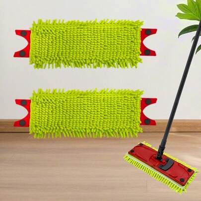 1/2/3/4 piezas (No incluye el trapeador) Almohadillas de repuesto compatibles con trapeadores, se ajusta al trapeador Ultramax Turbo 2-en-1, de fácil montaje, paño de microfibra reutilizable y lavable, adecuado para la limpieza de baños y cocinas, Navidad y Halloween