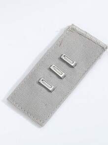 Adjustable Waist Belt Extender - Detachable, Elastic Fit, Unisex For Pants, Long Hook, Jeans Button Extender Set, Waist Belt Extender, Practical Sewing Tool, Unisex Adjustable Waist Belt Extender - Multicolor - View 16