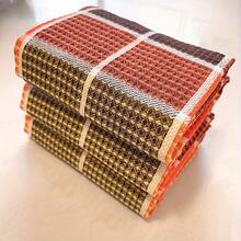 2 件大尺寸厨房洗碗布，超柔软棉质吸水擦拭布，亮色酒吧/茶巾，用于清洁和擦干餐具和家居 - 彩色 - 查看 4