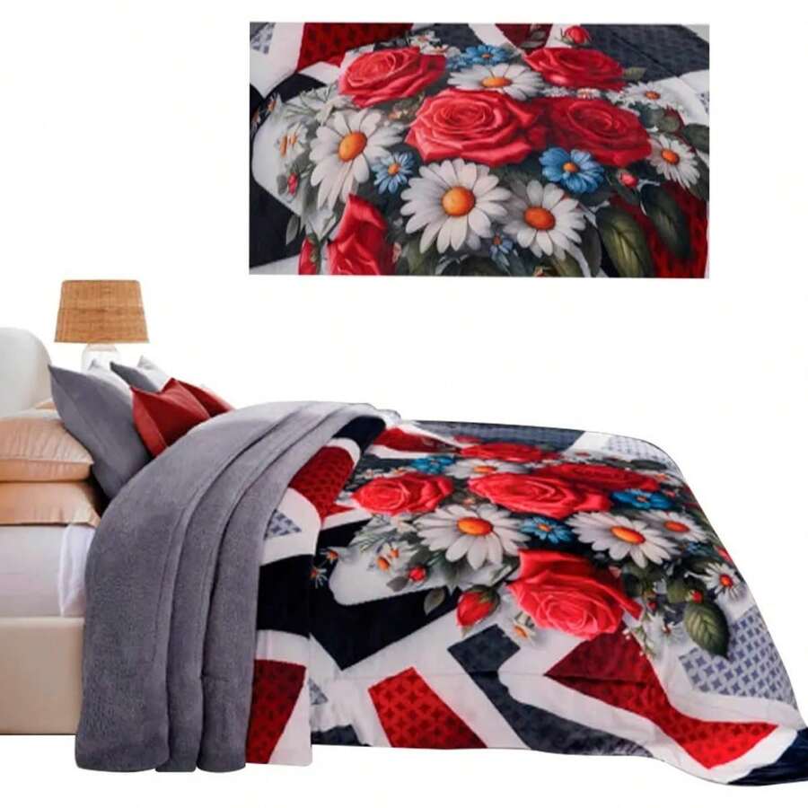Suavecito Double Jumbo Shearling Reverse Coverlet - 瓦杜茲 - 查看 1