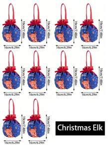 1 pieza/5 piezas/10 piezas Bolsas de regalo de Navidad, Bolsa de regalos de Papá Noel, Bolso de muñeco de nieve navideño, bolsas de Apple para regalo en Nochebuena, Empaque de frutas navideñas, Regalos para dulces, Recuerdos decorativos