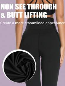 TELALEO 4条装 女士孕妇保暖紧身裤 遮肚高腰瑜伽健身孕妇裤 运动服