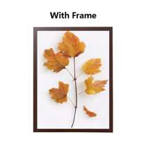 1/3PCS Autumn Harvest Poster Optional Frame Wall Art, Autumn Bounty For Kitchen Decoration, Seasonal Home Wall Decoration Wall Decor Living Room