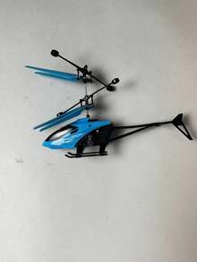 1 Set Remote Control Helicopter Toy, Educational Gift For Boys And Girls, Vertical Take-Off And Landing, Wind Sensing, Gesture Sensing And Remote Control, Indoor And Outdoor Play, Birthday Gift (Some Accessory Colors Are Random) - Multicolor - View 10