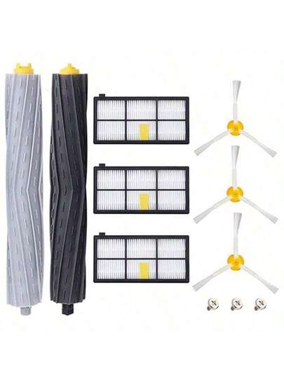 IRobot Roomba800 900 Series Replacement Brush Kit 800 805 850 851 860 865 866 870 871 876 880 885 886 890 891 895 896 960 966 980 Robot Stofzuiger Cleaner Accessories Roller Main Side HEPA Filter Mop Pad Dust Bag Rag Cloth Spare Parts Kits