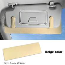 1pc Universal Car Sunshade Visor Extension, Car Sun Visors Extender, Sun Blocker With Buckle Closure - Quick Installation, Sun Visor Attachment Suitable For Most Car