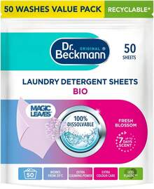 Undry Detergent Sheets IO |   Fresh Lossom |   MAGIC LEAVES |   Pre-Dosed. |   50 Sheets 98987 - 50 Count (Pack Of 1) - View 7