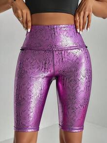 Liso    Fiesta  Sexy    Tela    De Pelito  Transparente  Pointelle    Biker deportivo brilloso corto  Noche de fiesta  Escenario y concierto    Todas - Rosa - Ver 3