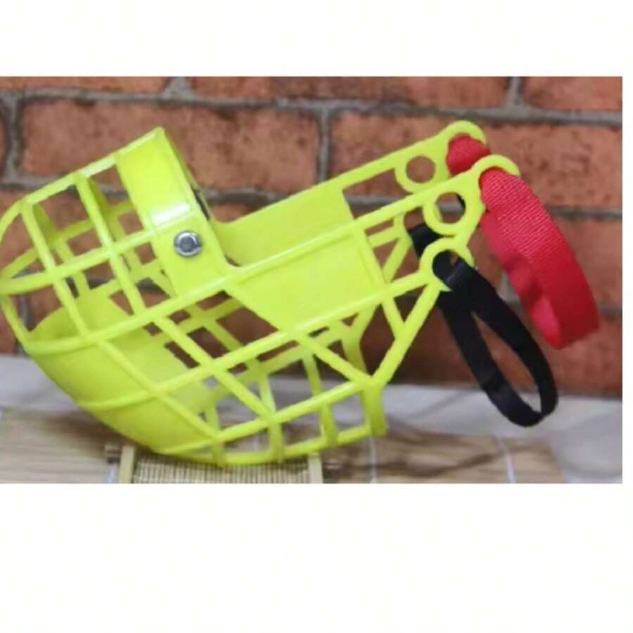 Adjustable Dog Muzzle Plastic Mask Anti-Barking Bite Mouth Cover Greyhound Gree Whippet Basket Muzzles Pet Supplies With S/M/L