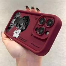 Funda de teléfono Fashion Rapper para 16 16e 15 14 Plus 13 12 11 Pro X Xs XR 8 e Protección de lente suave Capa Cover Funda Protectora Carcasa Moda Creativa - Colores mixtos - Ver 10