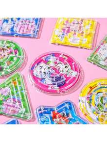 1/3/6/10/16/21/40pcs Mini Random Color Maze Puzzle, Beginner Portable Cartoon Maze Ball Set, Stress Relief Toy, Perfect Gift, Birthday Gift, Christmas Toy, Gift Box Filler, Stocking Stuffer (Style Sent Randomly) - Multicolor - View 8