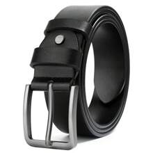 1 Stück Herren drehbare 2.8cm breite Mode Ledergürtel