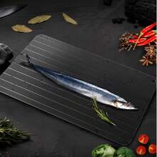 Aluminium Alloy Rapid Defrosting Tray, Household & Commercial Kitchen Meat, Seafood Defrosting Plate - Multicolor - View 11