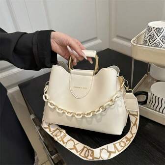 2025 New Multi-Way Shoulder Bag For Women, Versatile Casual Handbag, Korean Style Tote Bag With Large Capacity, Minimalist And